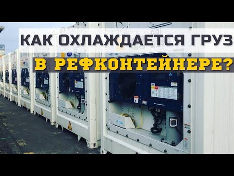 Видео: Как охлаждается груз в рефконтейнере?
