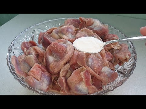 Видео: КУРИНЫЕ ЖЕЛУДКИ -есть секрет, добавьте! Рецепт ТОНКИХ БЛИНЧИКОВ -нереальные!
