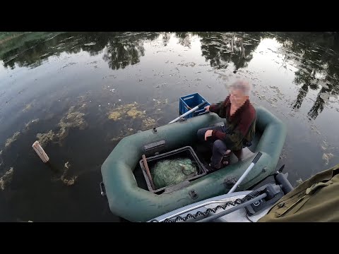 Видео: Поймали браконьера залив Круглык с. Андреевка 🐟 Чистим Днепр от браконьерских сетей Июнь 2022