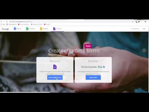 Видео: Как да направим анкета използвайки Google Формуляри
