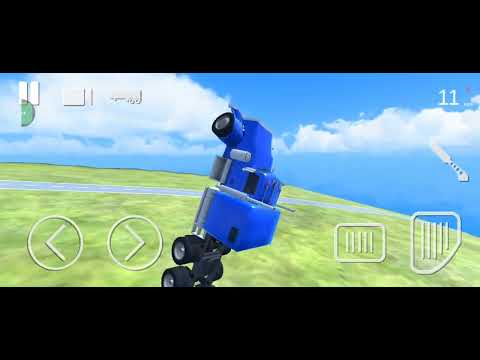 Видео: Короче говоря я упал с обрыва в игре Truck car crash первая и последняя серия