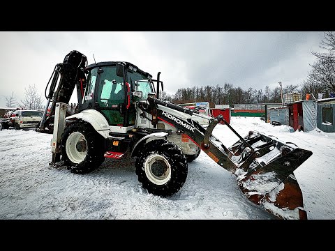 Видео: Диагностика перед покупкой - экскаватор погрузчик Hidromek 2021-го года за 9,3 🍋 с НДС,+ -4000 м/ч