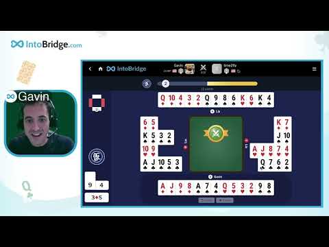 Видео: Гэвин Вулперт играет в рейтинговых играх за очки ACBL Silver Masterpoints на IntoBridge