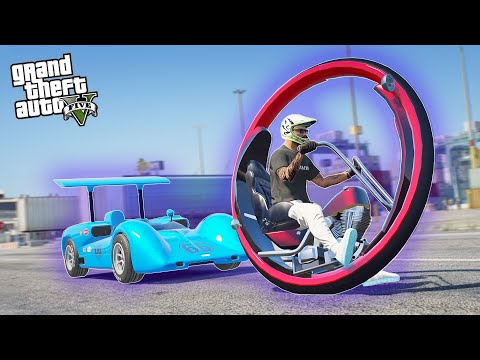 Видео: НА МОНОКОЛЕСЕ от БОЛИДА.Кошки Мышки в ГТА 5 Онлайн.