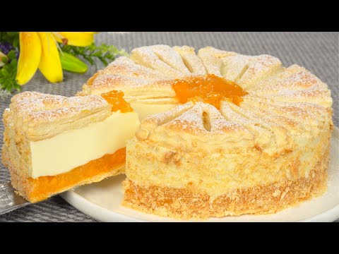 Видео: Вы будете готовить этот десерт каждый день! Торт, который тает во рту! Новый торт Наполеон.