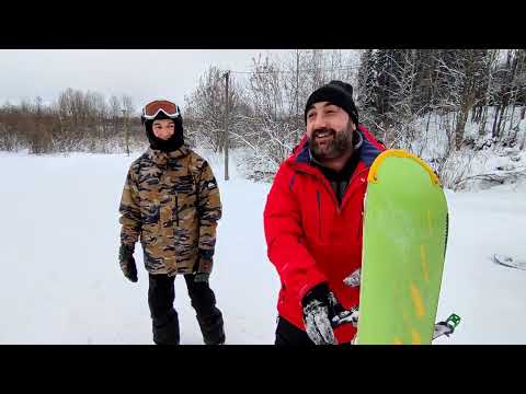 Видео: Зима. Лыжи. Сноуборд  и не только....