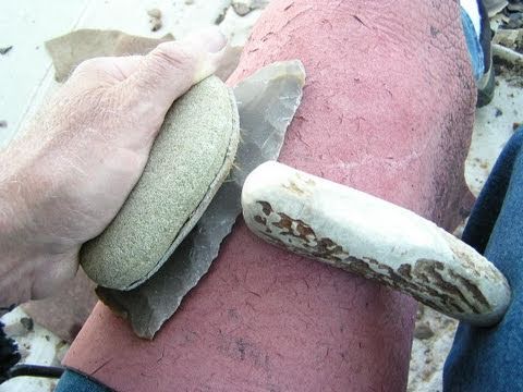 Видео: Сэндвич-обработка кремня, часть 1