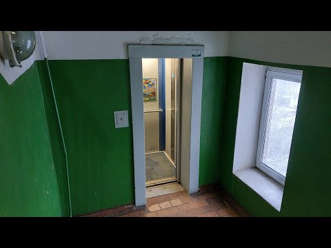 Видео: Лифт через этаж! КМЗ 2013 г. @ ул. Белоконской, 6, под. 2 (г. Владимир)