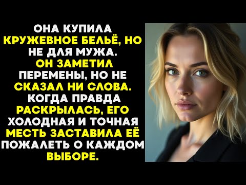 Видео: Она Купила Кружевное Бельё Не Для Мужа — Но Его Холодная Месть Всё Поставила На Место