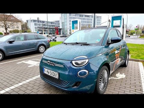Видео: Идеальный электромобиль для города? Обзор Fiat 500e Electric Cabrio