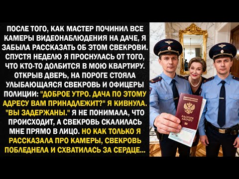 Видео: После того, как мастер починил все камеры видеонаблюдения на даче, я забыла рассказать свекрови...
