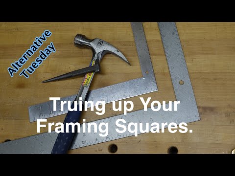 Видео: Выравнивание каркасного квадрата