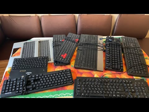 Видео: Ищу серебро в 10 старых клавиатурах. Да, оно там есть!