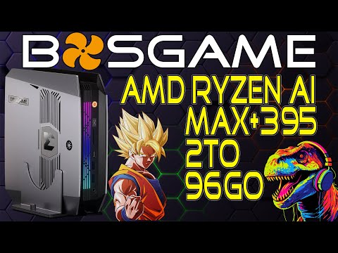 Видео: Мини-ПК BOSGAME M5 RYZEN AI MAX+ 395 с 2-мя процессорами NVMe и 96 ГБ оперативной памяти. Самый м...