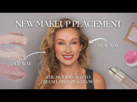 Видео: Новые правила румян, бронзера и хайлайтера