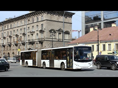 Видео: Автобус 118 "Пр. Александровской фермы.-ул. Коллонтай, 47".