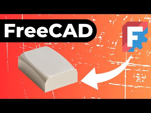 Видео: Перестаньте использовать простые скругления! Создавайте потрясающие кривые в FreeCAD, как это 😲