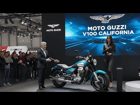 Видео: ПРЕДСТАВЛЕН НОВЫЙ MOTO GUZZI V100 CALIFORNIA 2026 ГОДА!!