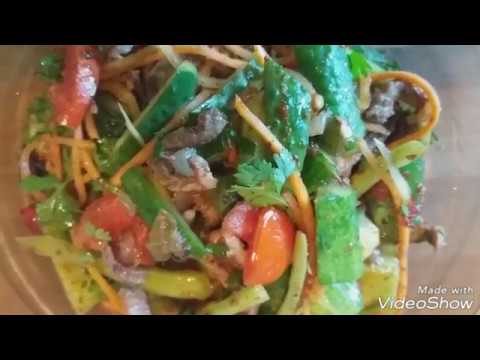 Видео: Огурцы с мясом по корейски