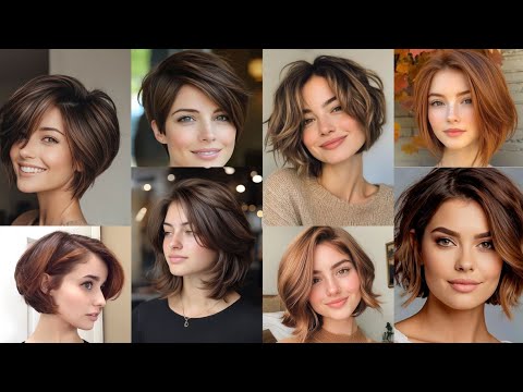 Видео: Самые красивые и шикарные идеи коротких стрижек и причесок / трендовые короткие стрижки 2025 года