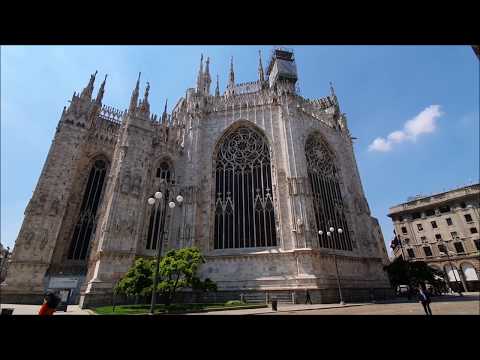 Видео: Duomo di Milano - Миланский Собор: экскурсия, красивые виды и немного интересных фактов