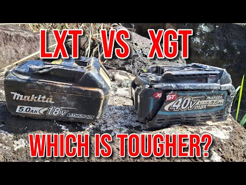 Видео: Аккумуляторы Makita LXT и XGT