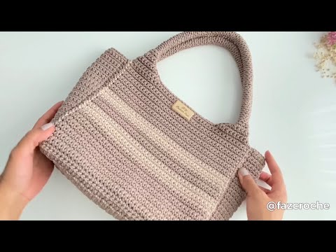 Видео: Самая простая сумка крючком