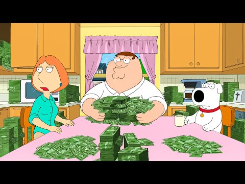 Видео: "Гриффины" - ВЫИГРАЛИ В ЛОТЕРЕЮ 10 000 000$