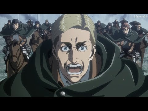Видео: Звероподобный Титан против Разведотряда, Смерть Эрвина Смита [Attack on Titan 3 Part 2]