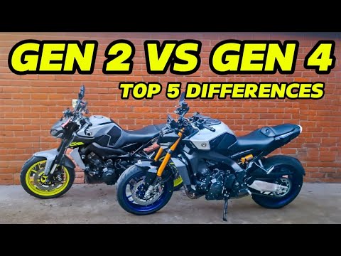 Видео: MT-09 Gen 2 против Gen 4 / Стоит ли обновляться?