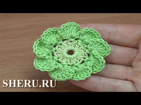 Видео: Нежный простой цветок Урок 187
