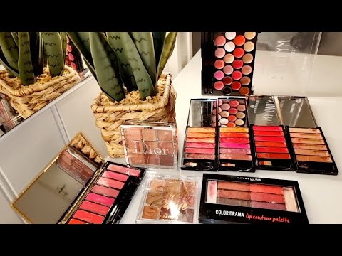 Видео: Инвентаризация косметики: 9 палеток с помадами💄💄💄💄💄