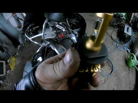 Видео: светодиодные лампы в фары мотоцикл