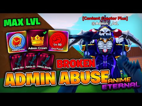 Видео: Я злоупотребил админскими полномочиями и сломал Anime Eternal... Смотрите! Получите СУПЕРсилу и л...