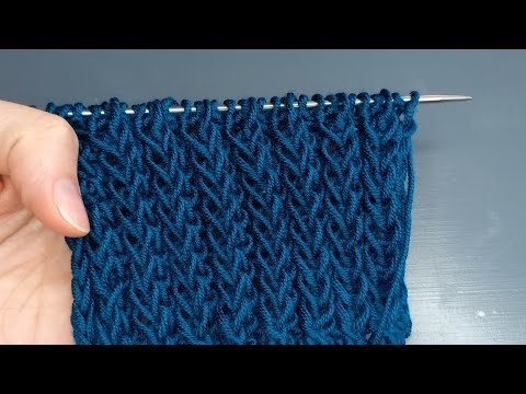 Видео: ИДЕАЛЬНО. ЭТОТ Роскошный узор спицами СМОТРИТСЯ Богато