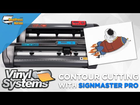 Видео: Учебное пособие по контурной резке с помощью SignMaster Pro