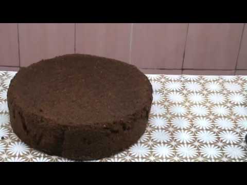Видео: Шоколадный бисквит ,,Перфект,,с сметанно вишнёвым кремом