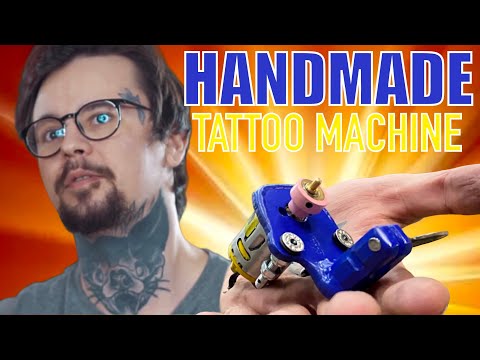 Видео: ТАТУИРОВКА С НУЛЯ | САМОДЕЛЬНАЯ ТАТУ МАШИНКА | HANDMADE TATTOO MACHINE| КОПЛЮ НА CHEYENNE