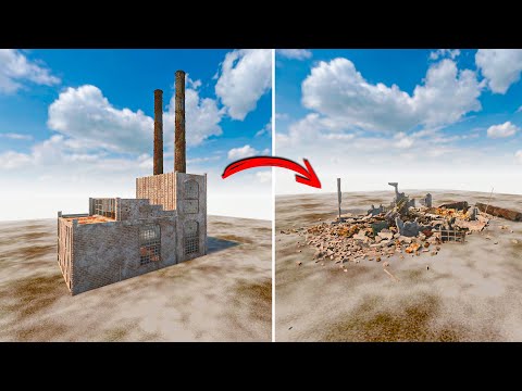 Видео: РАЗРУШИЛ ФАБРИКУ ЗА 60 СЕКУНД! ➤ Teardown