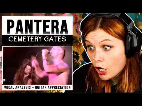 Видео: Первая реакция преподавателя вокала на песню PANTERA — «CEMETERY GATES»