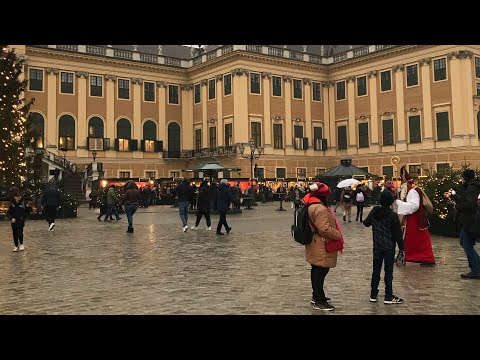 Видео: РОЖДЕСТВЕНСКИЕ ЯРМАРКИ В ВЕНЕ - ШЁНБРУНН