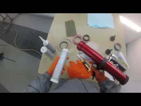 Видео: Применение SAM3/CS пистолет под распыляемый и шовный герметик