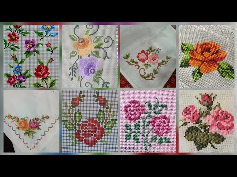 Видео: #1 Потрясающие и элегантные схемы для вышивки крестом/Идеи дизайна вышивки чарсути. Ручная вышивка.