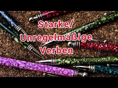 Видео: Спрежение на НЕправилните глаголи | Konjugation der starken/ UNregelmäßigen Verben (A1, A2)