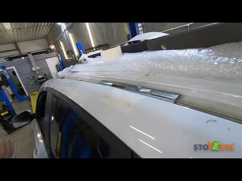 Видео: Установка рейлингов PT Group на Lada XRay