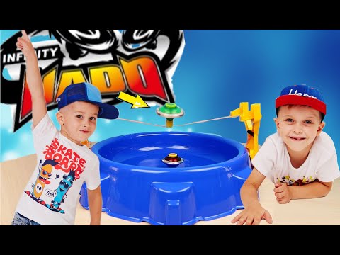 Видео: Кто забрал у нас ВСЕ волчки Infinity Nado?! Теперь РОДИТЕЛИ играют в НАДО  // KiFill boys