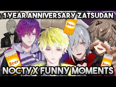 Видео: забавные моменты с первой годовщины Noctyx пьяный зацудан!!