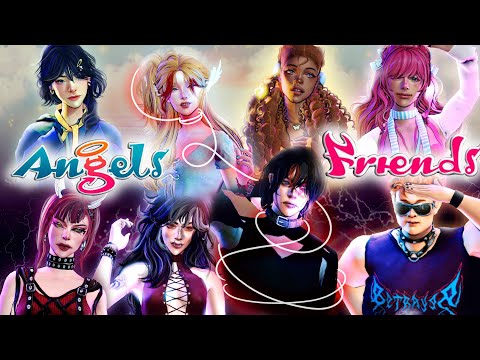 Видео: Друзья Ангелов в SIMS 4 | CAS