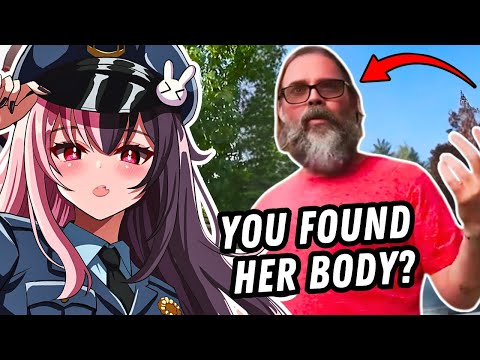 Видео: Муж понял, что полиция нашла тело его жены | Реакция Vtuber