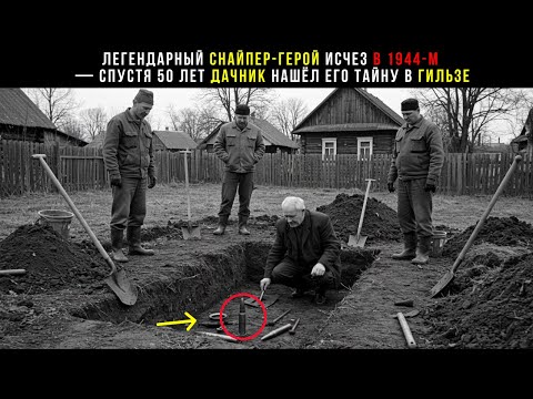 Видео: В 1944-м исчез снайпер-ГЕРОЙ СССР. Спустя 50 лет в огороде нашли ГИЛЬЗУ с его последними словами